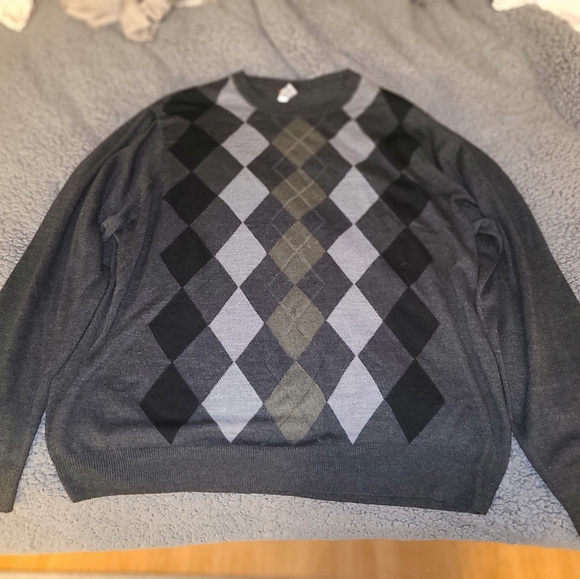 Dockers Argyle Sweater 3xlt 
